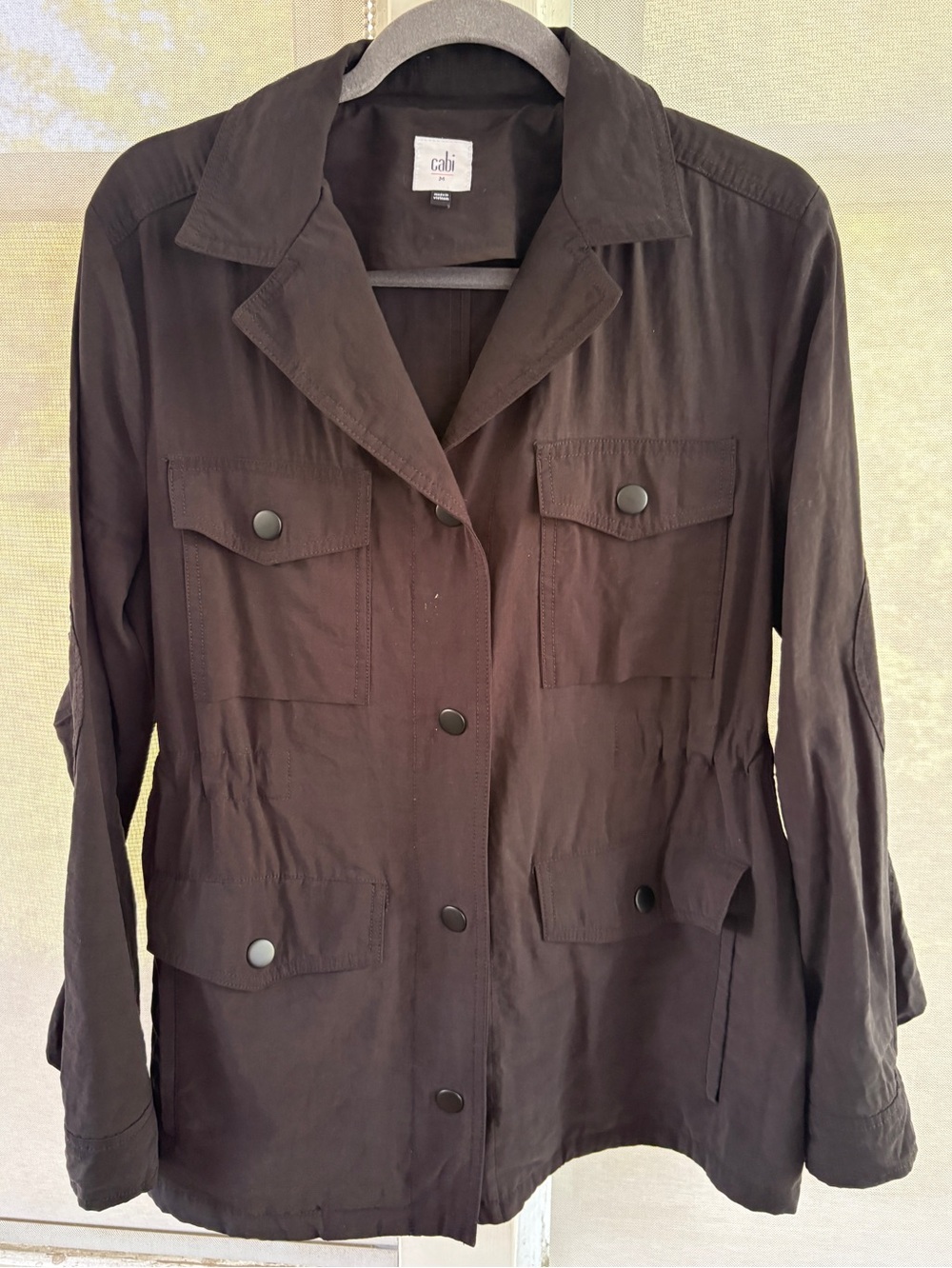 CAbi Women's Black Utility Jacket